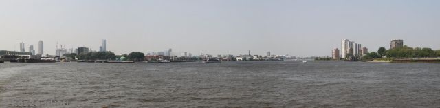 View north back to Rotterdam